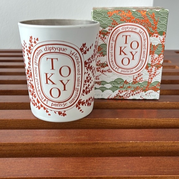 Diptyque Tokyo Scented Candle Vessel &Box (empty) - Picture 1 of 3